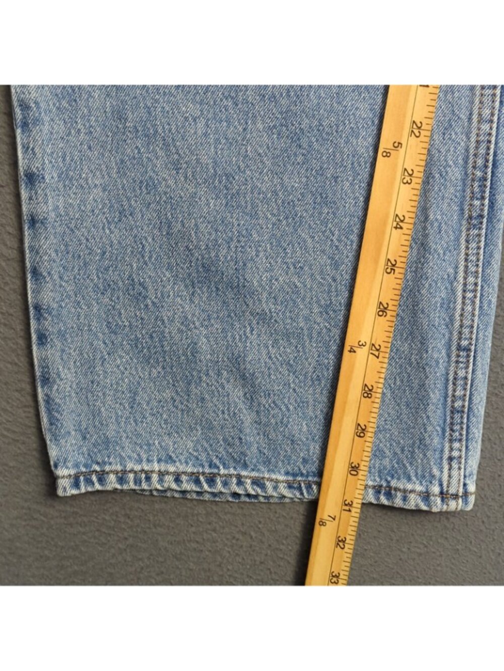 Levi's Jeans Women's 30x32 Fits 31x31 Blue Superlow Wide Leg Baggy Denim - Picture 7 of 12